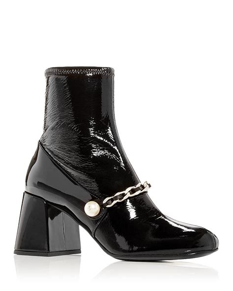 miu miu block heel|Miu Miu Block Heel Bootie (Women) .